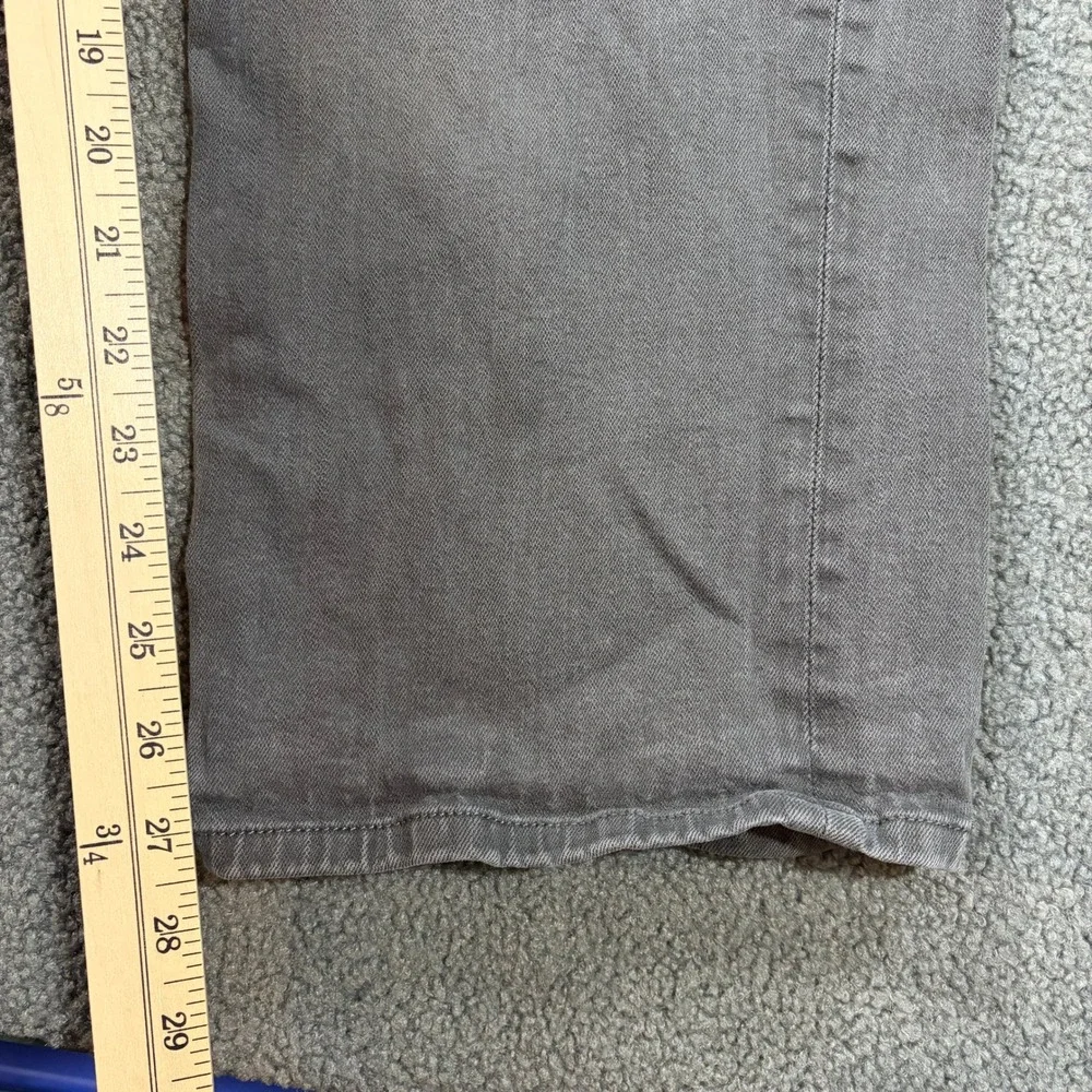 DL1961 Jeans Mens 40 Charcoal Avery Modern Straight Leg Stretch Denim Pants